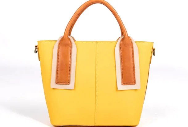 Genuine Leather Handmade Handbag Shoulder Bag Purse For Women Leather Shopper Bag