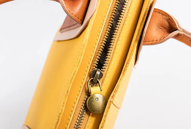 Genuine Leather Handmade Handbag Shoulder Bag Purse For Women Leather Shopper Bag