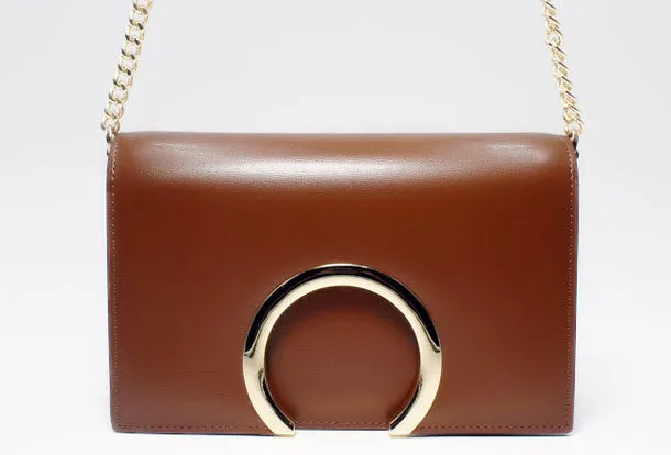 Genuine Leather shoulder bag cute red for women leather crossbody bag