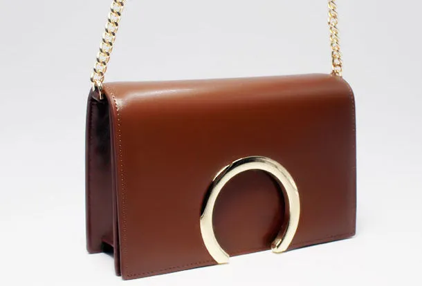 Genuine Leather shoulder bag cute red for women leather crossbody bag