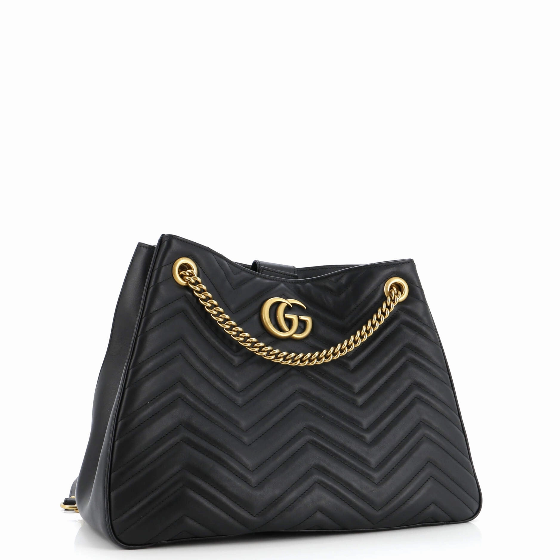 GG Marmont Chain Shoulder Bag Matelasse Leather