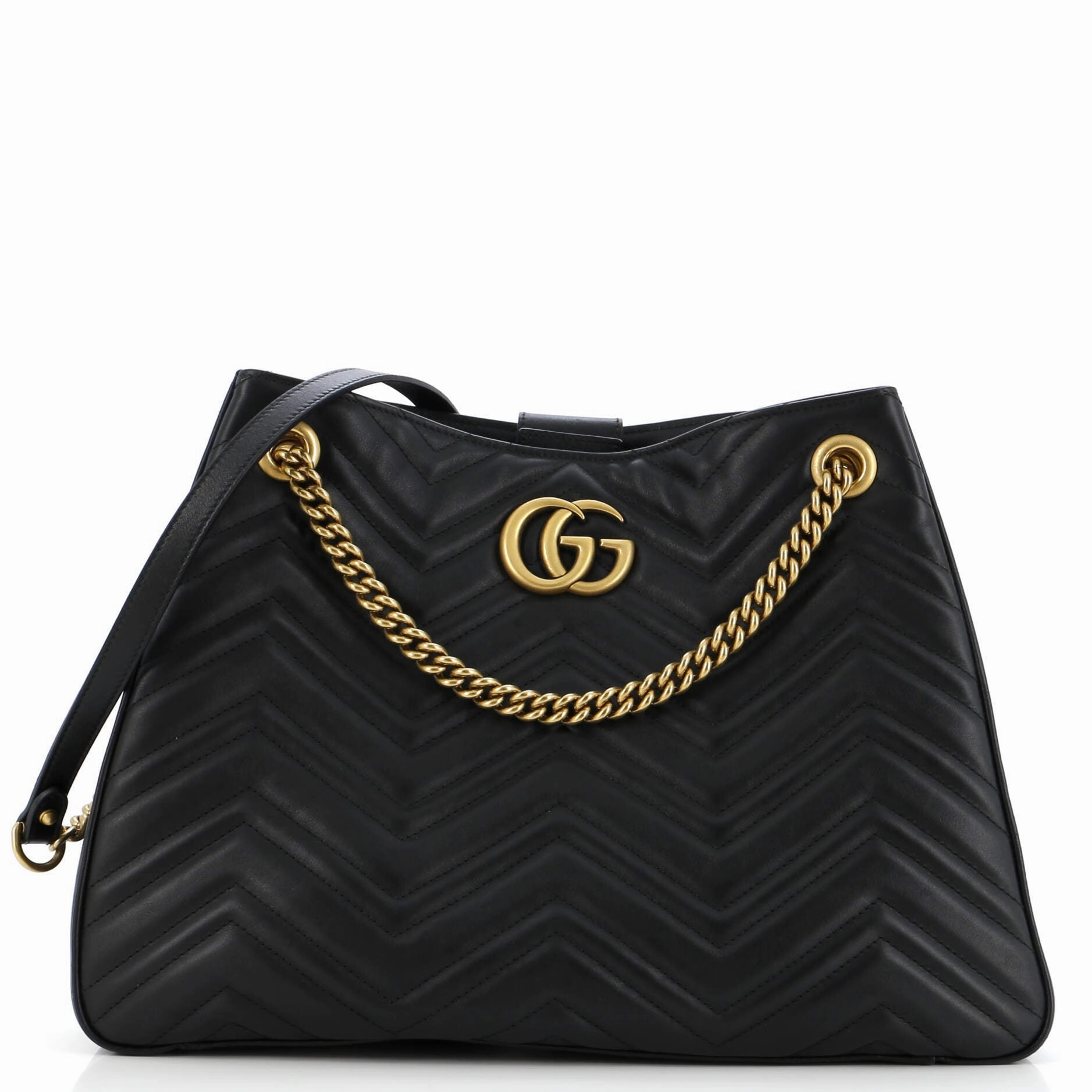 GG Marmont Chain Shoulder Bag Matelasse Leather