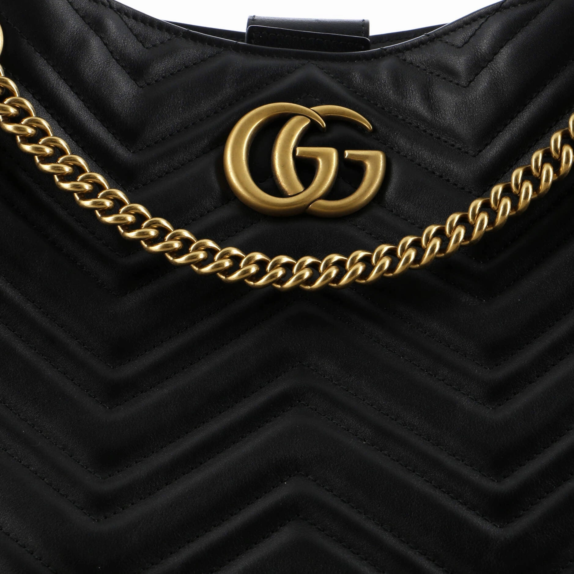 GG Marmont Chain Shoulder Bag Matelasse Leather
