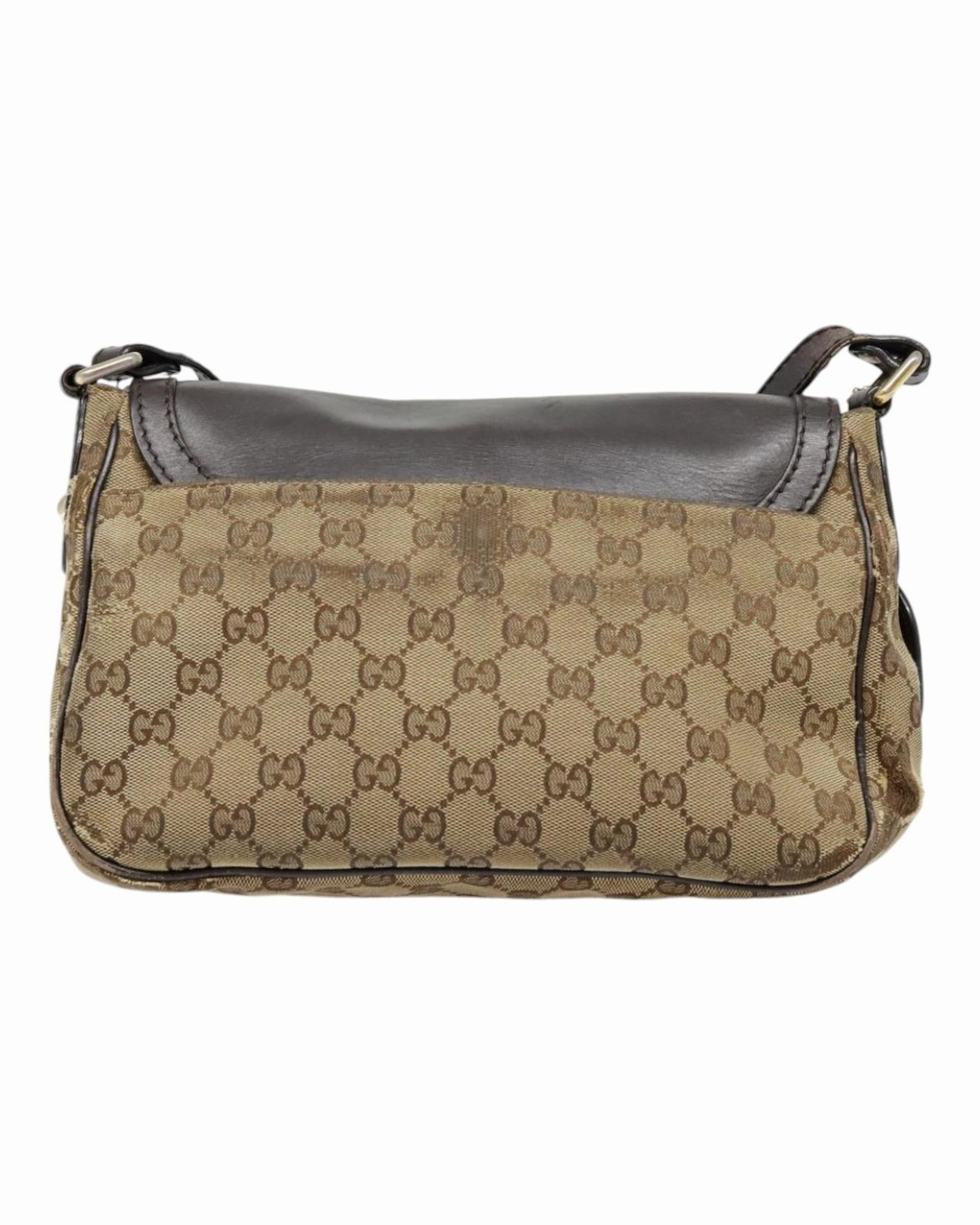 GG Plus Shoulder Bag BeigeBrown