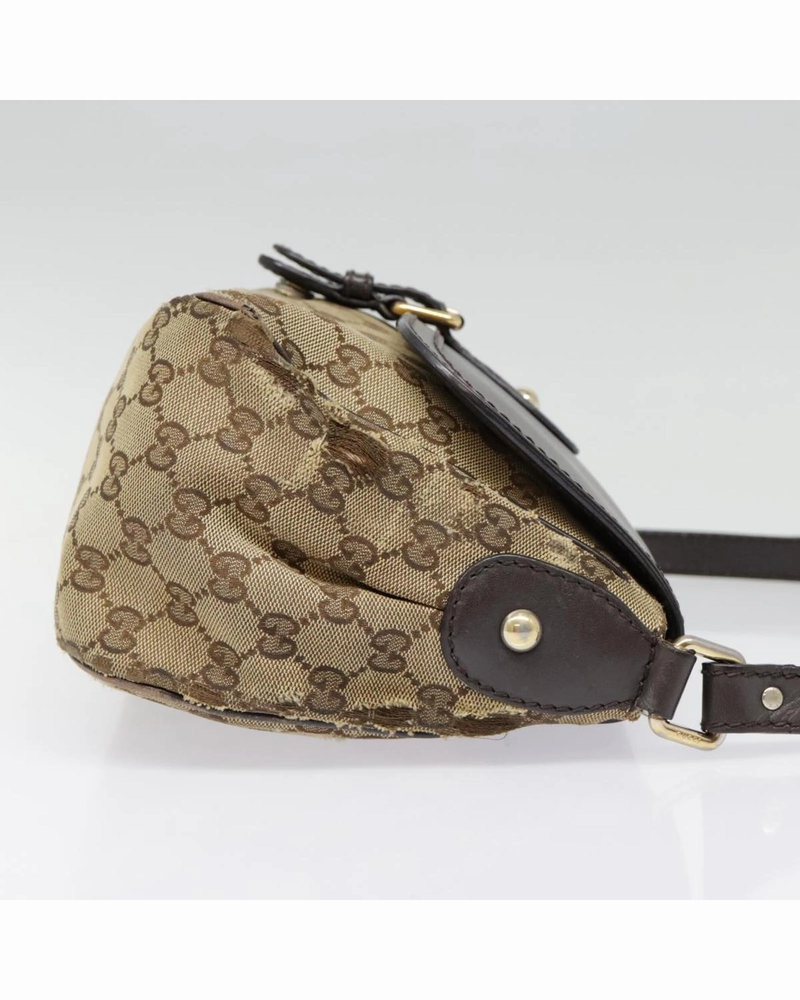 GG Plus Shoulder Bag BeigeBrown