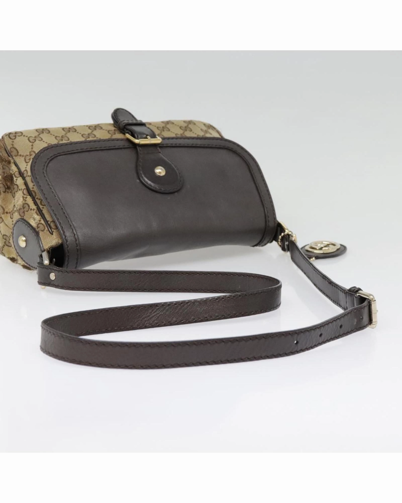 GG Plus Shoulder Bag BeigeBrown