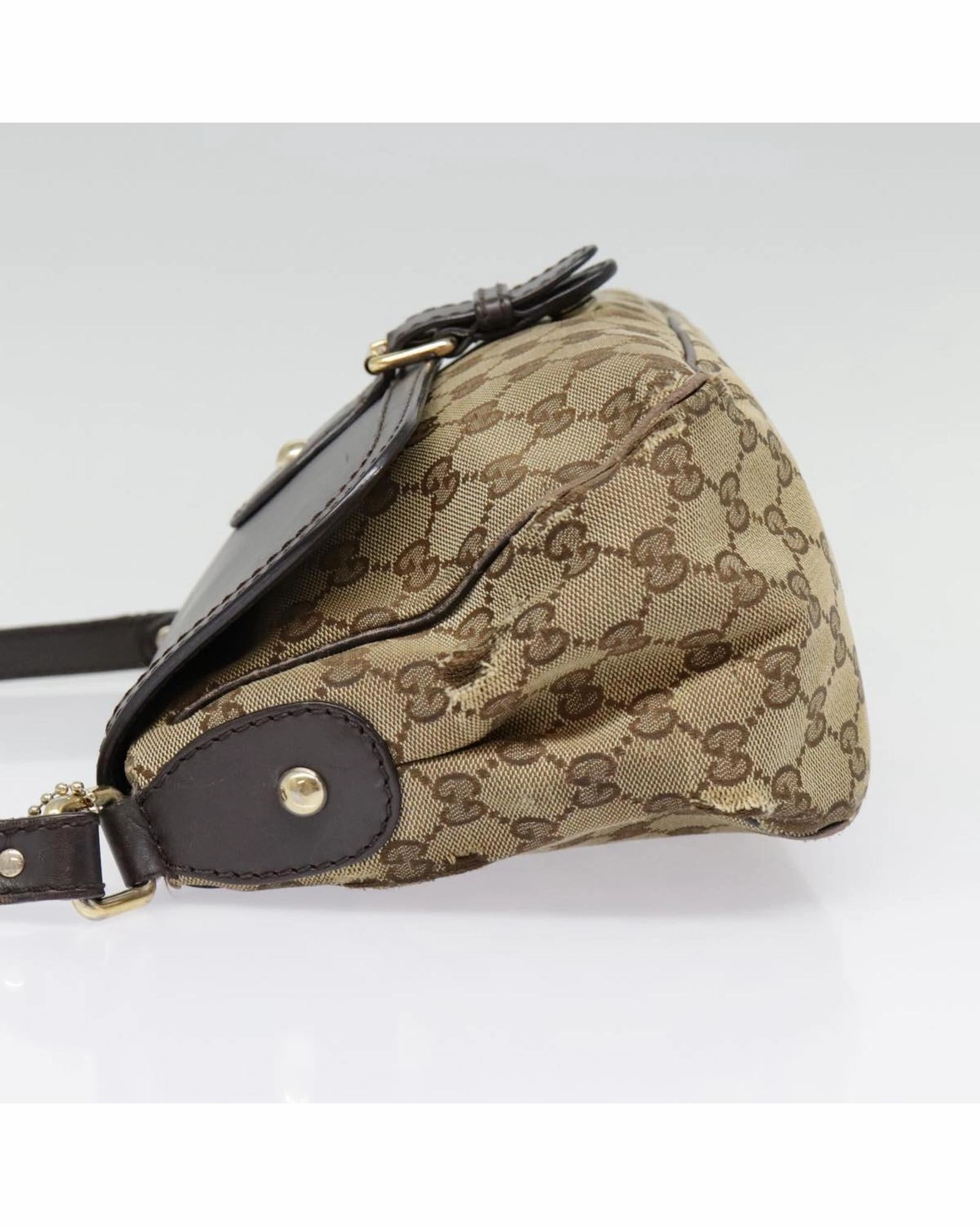 GG Plus Shoulder Bag BeigeBrown
