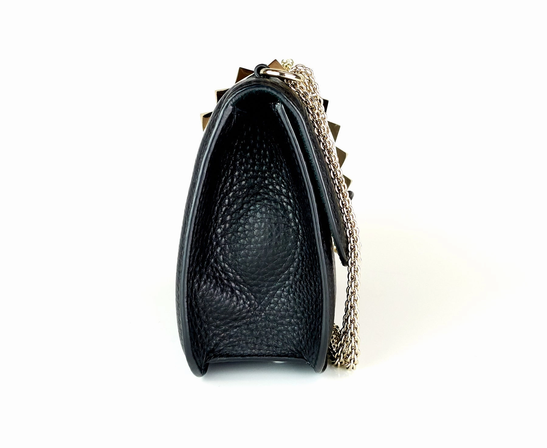 Glam Lock Calf Leather Medium Bag
