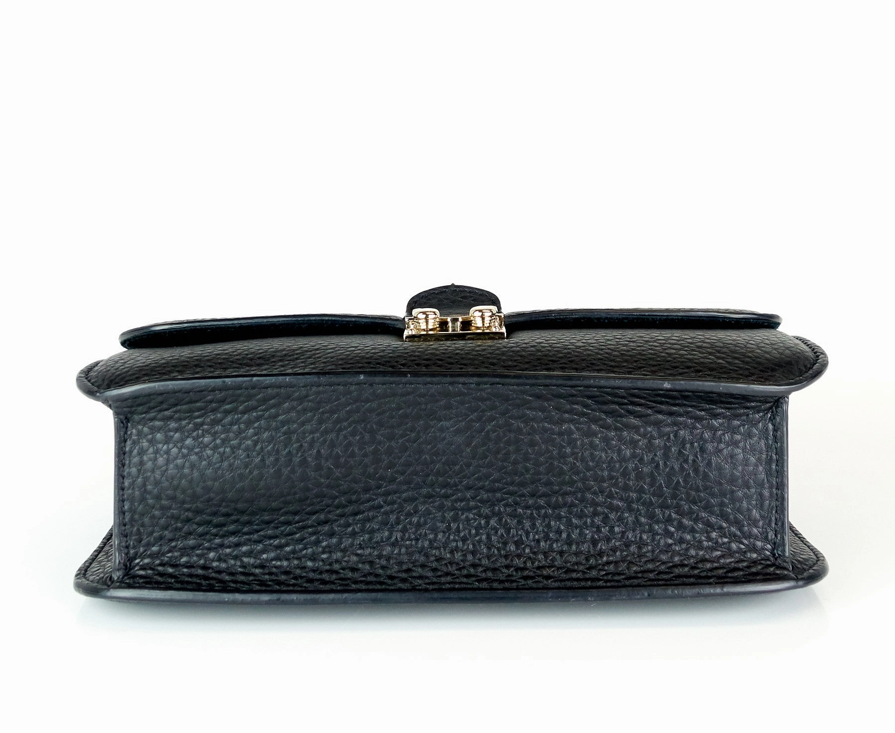 Glam Lock Calf Leather Medium Bag