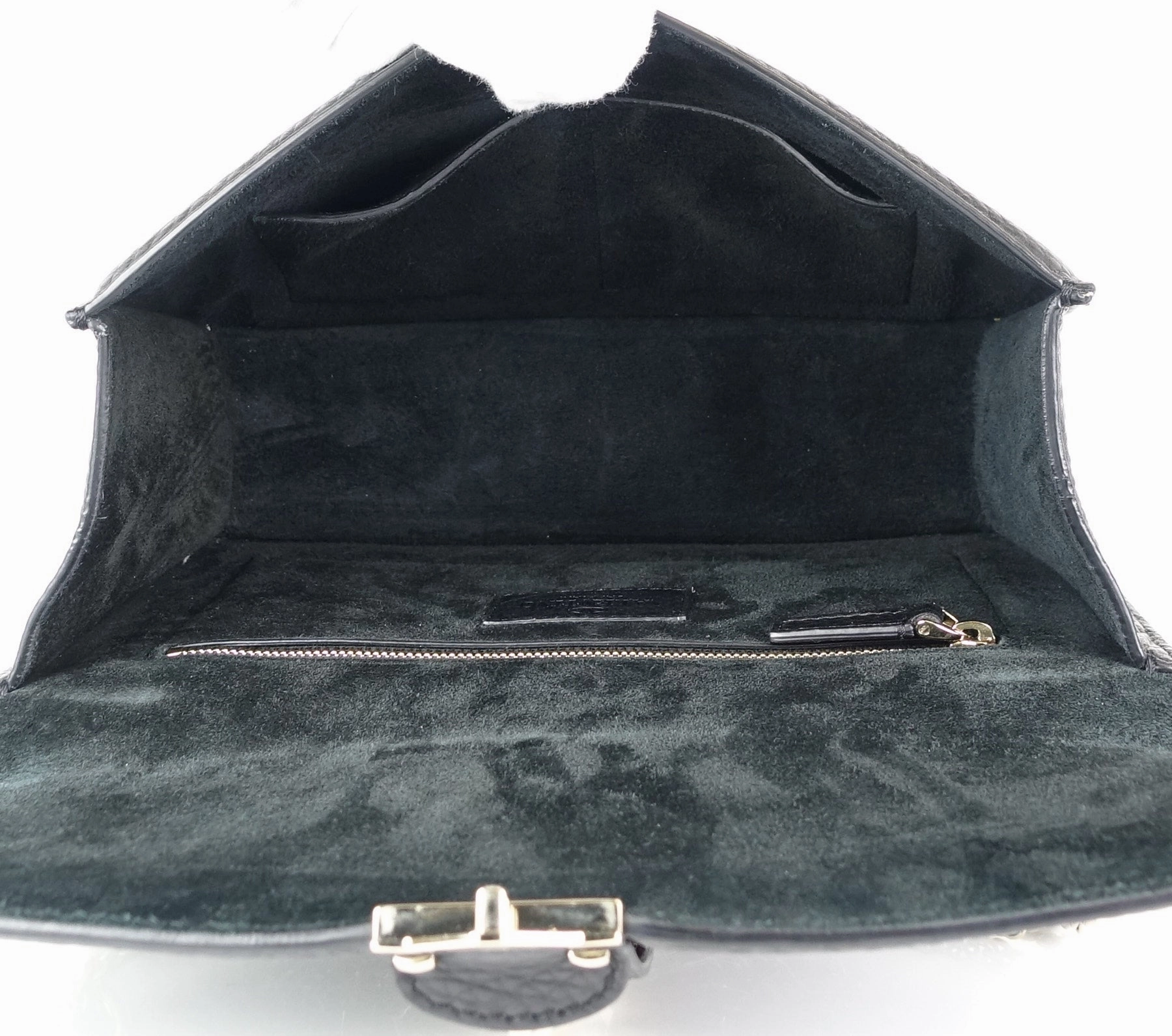 Glam Lock Calf Leather Medium Bag