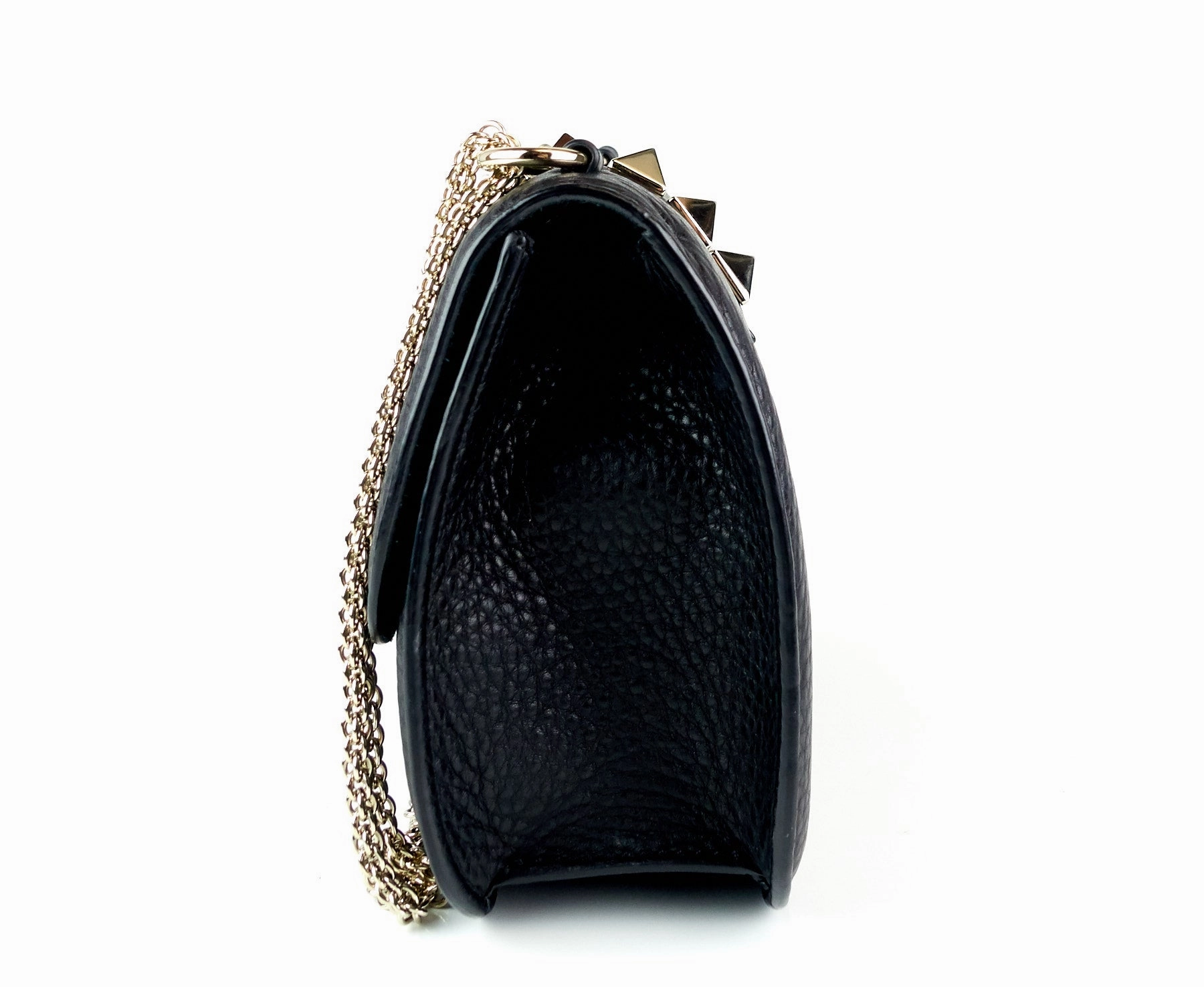 Glam Lock Calf Leather Medium Bag