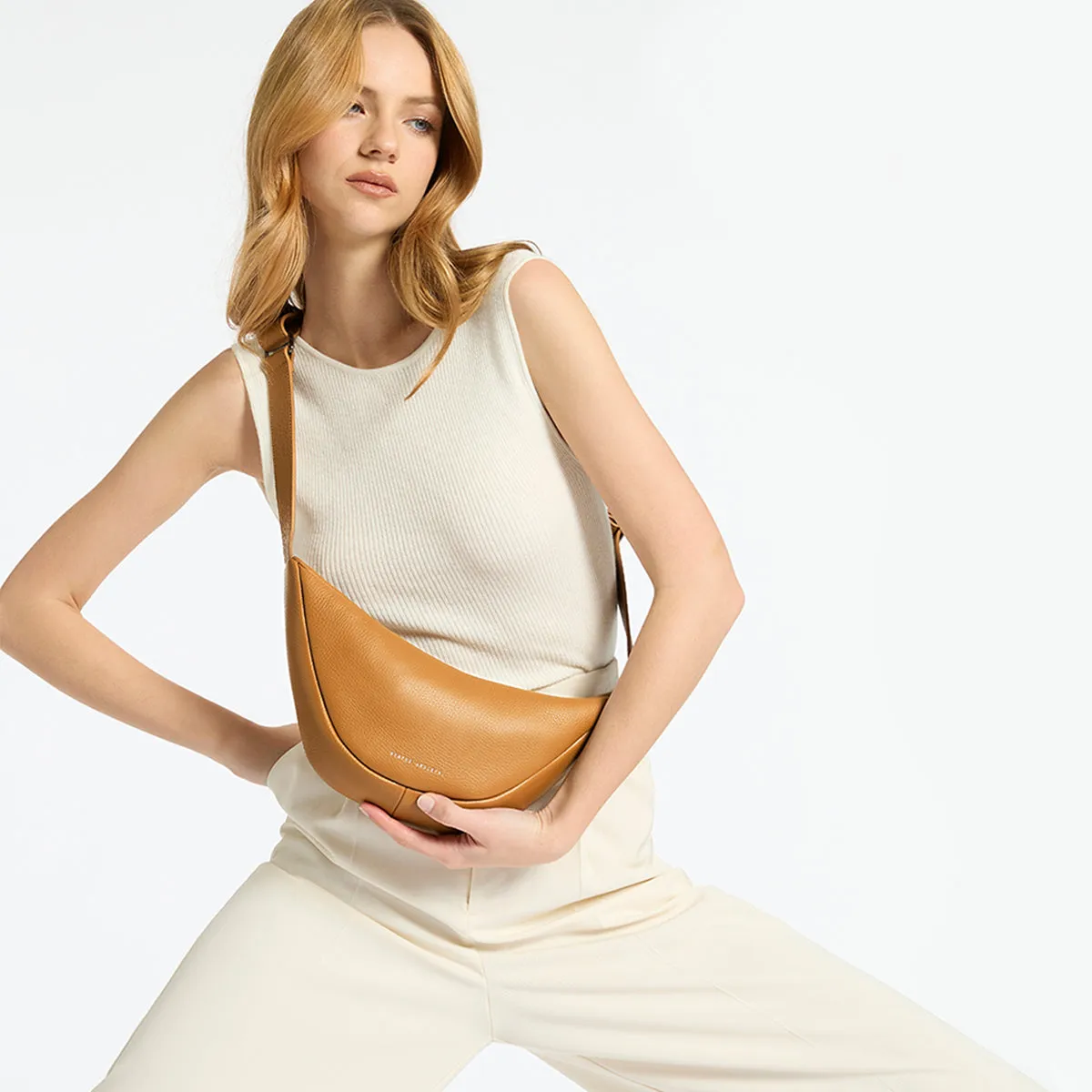 Glued To You Bag - Tan