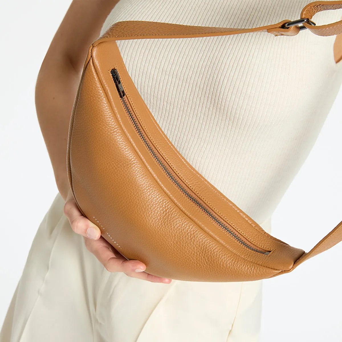 Glued To You Bag - Tan