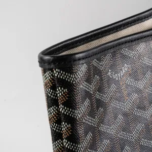 Goyard St Louis PM Black Shoulder Tote