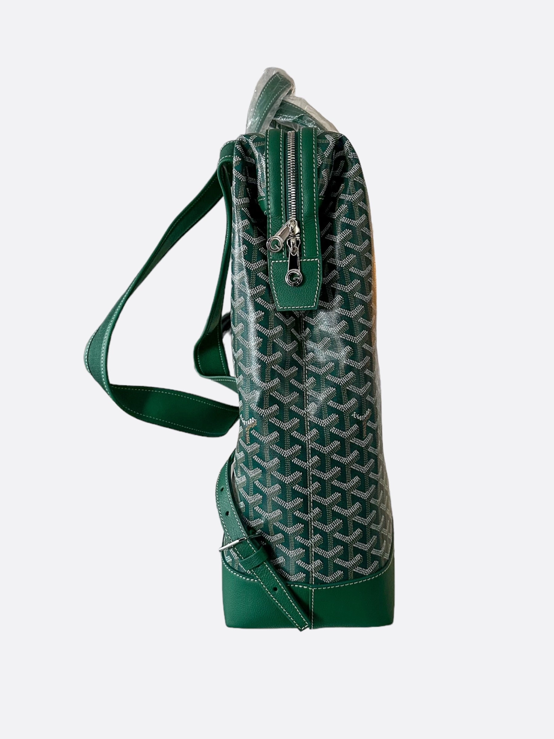 Goyard Green Cisalpin Backpack