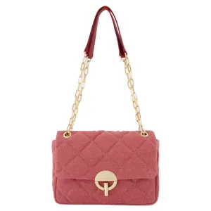Grand Moon Bag - Vanessa Bruno - Linen - Pink