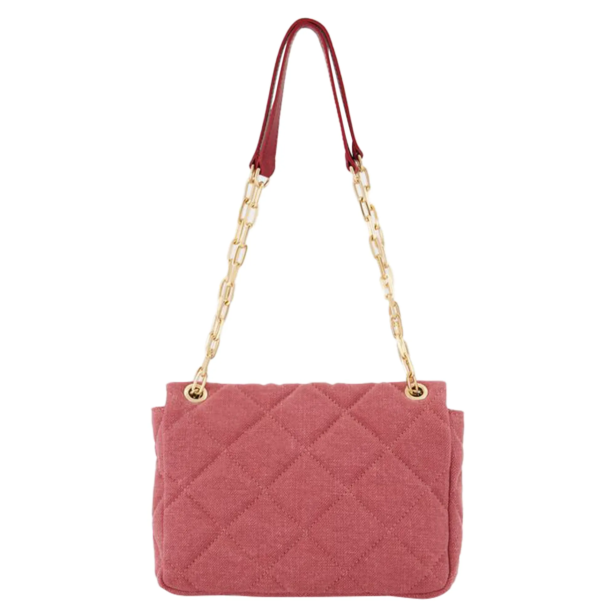 Grand Moon Bag - Vanessa Bruno - Linen - Pink