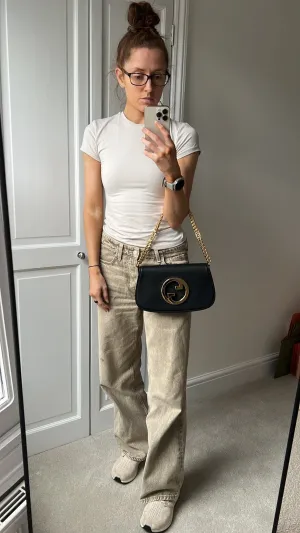 Gucci Black Blondie Shoulder Bag (RRP ??2340)