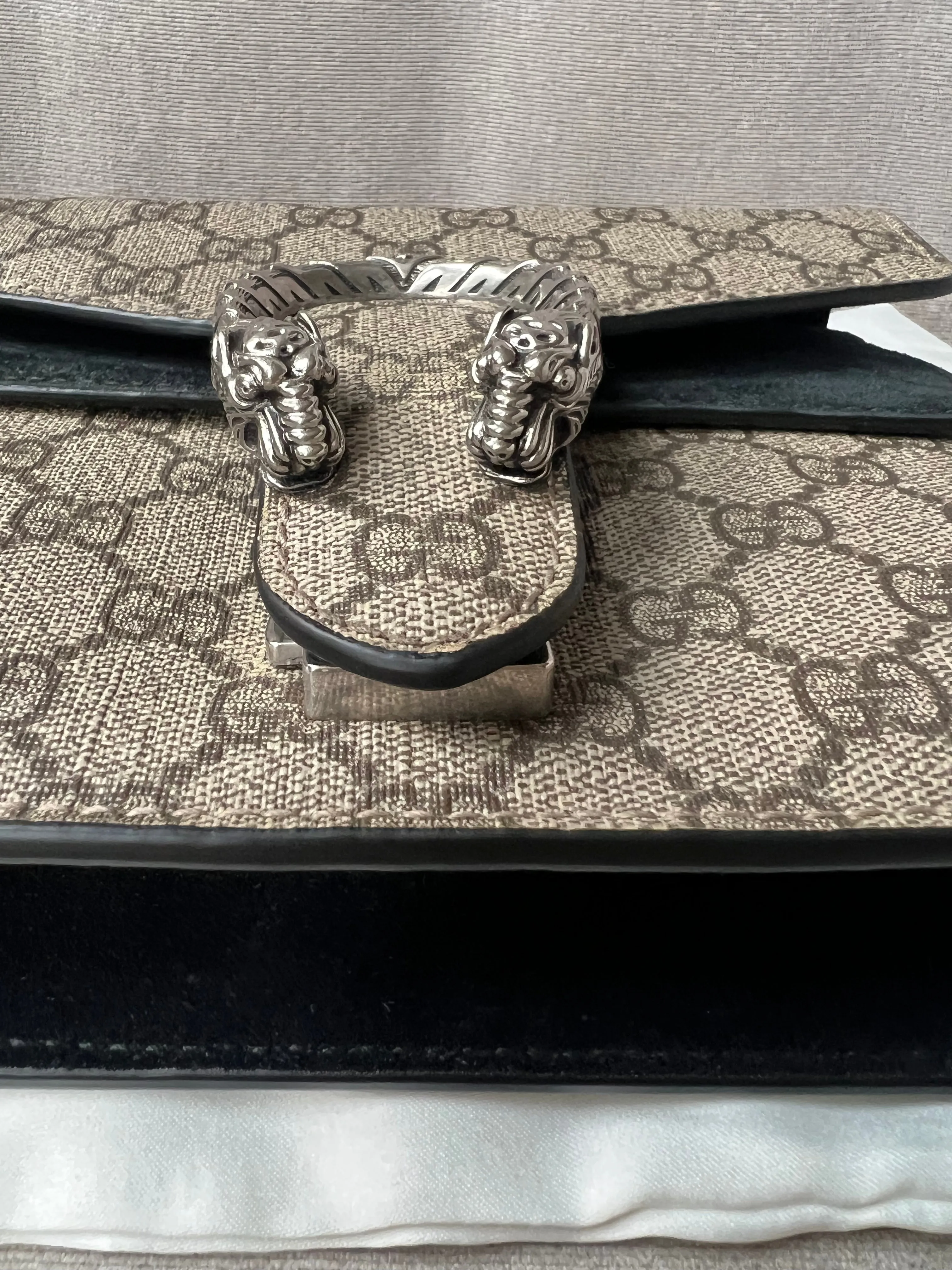 Gucci Dionysus GG Supreme Mini Shoulder Bag (RRP ??1,700)
