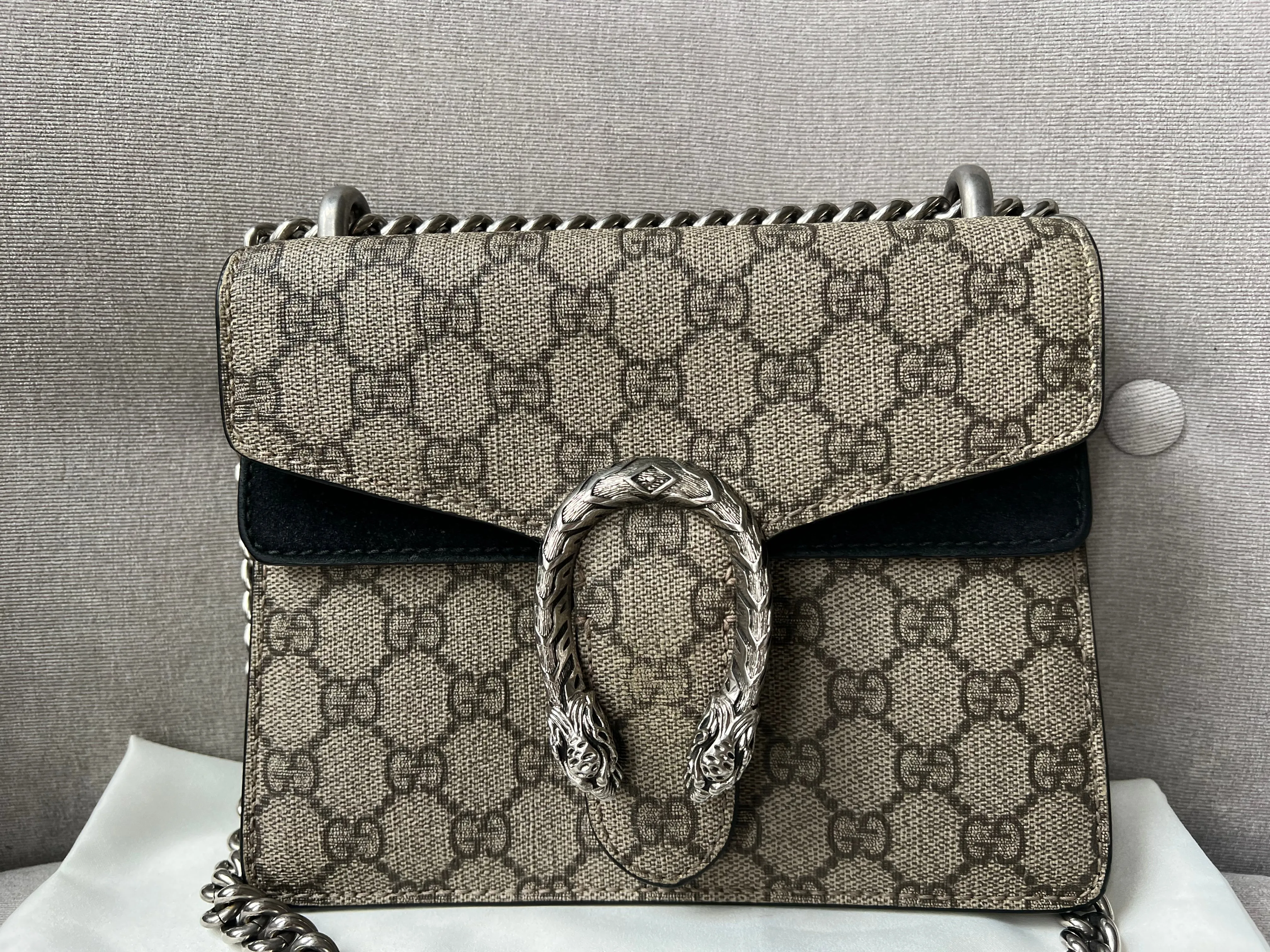 Gucci Dionysus GG Supreme Mini Shoulder Bag (RRP ??1,700)