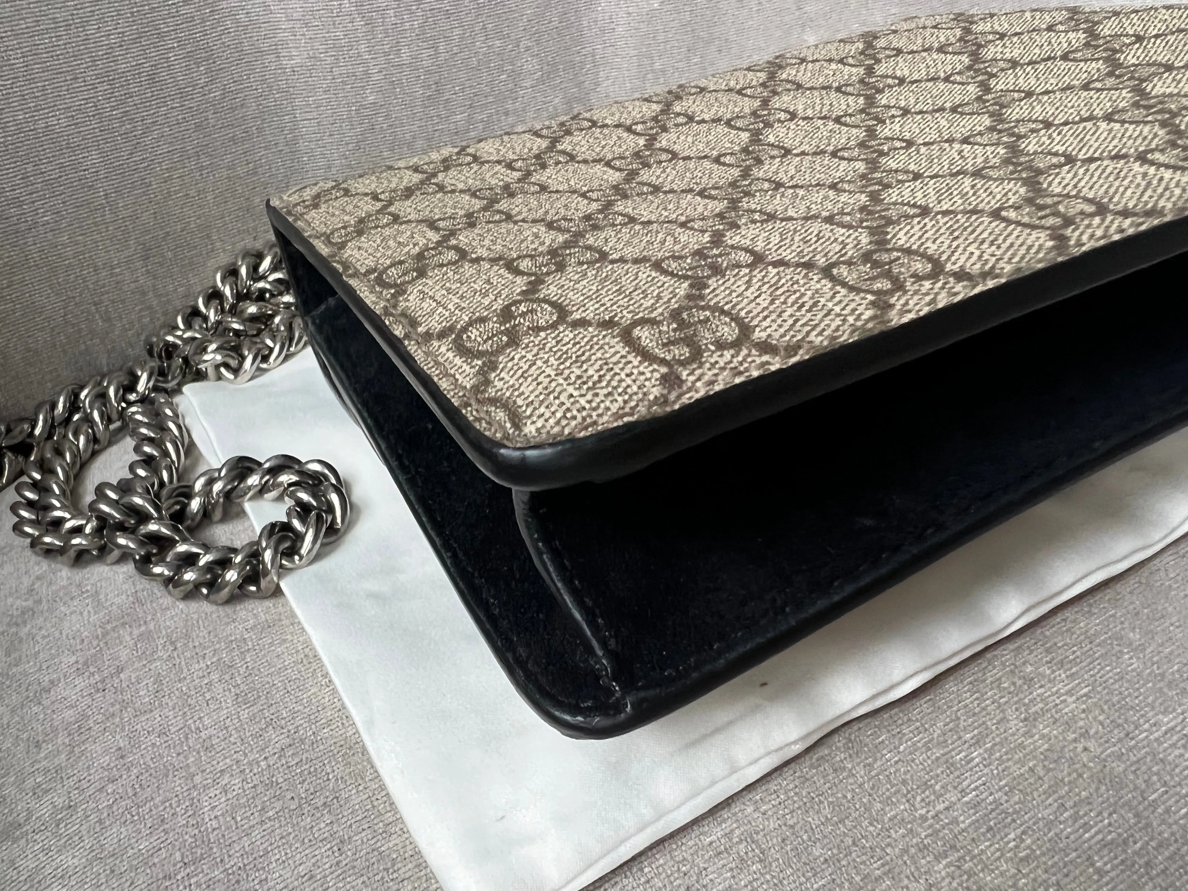 Gucci Dionysus GG Supreme Mini Shoulder Bag (RRP ??1,700)