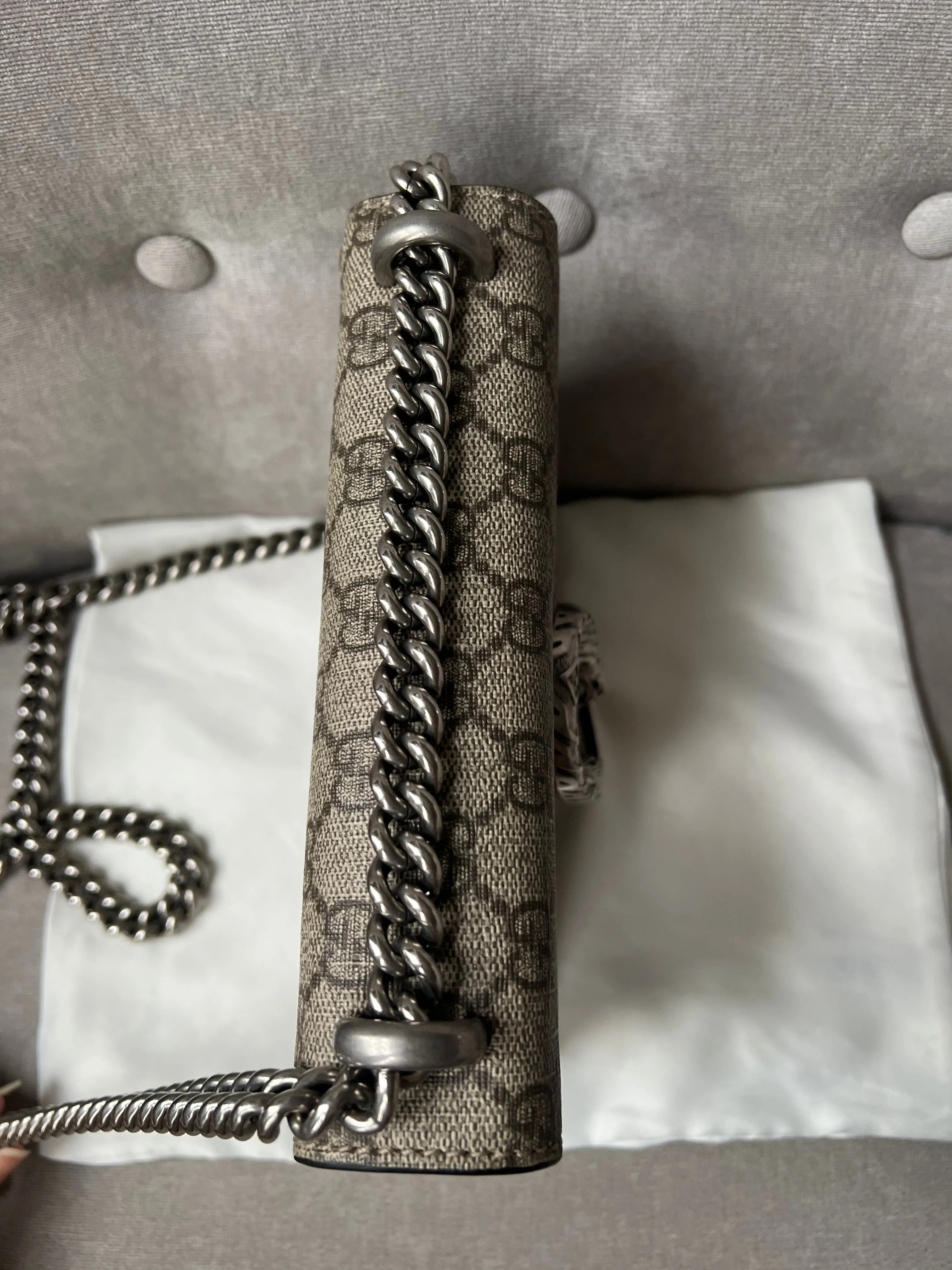 Gucci Dionysus GG Supreme Mini Shoulder Bag (RRP ??1,700)