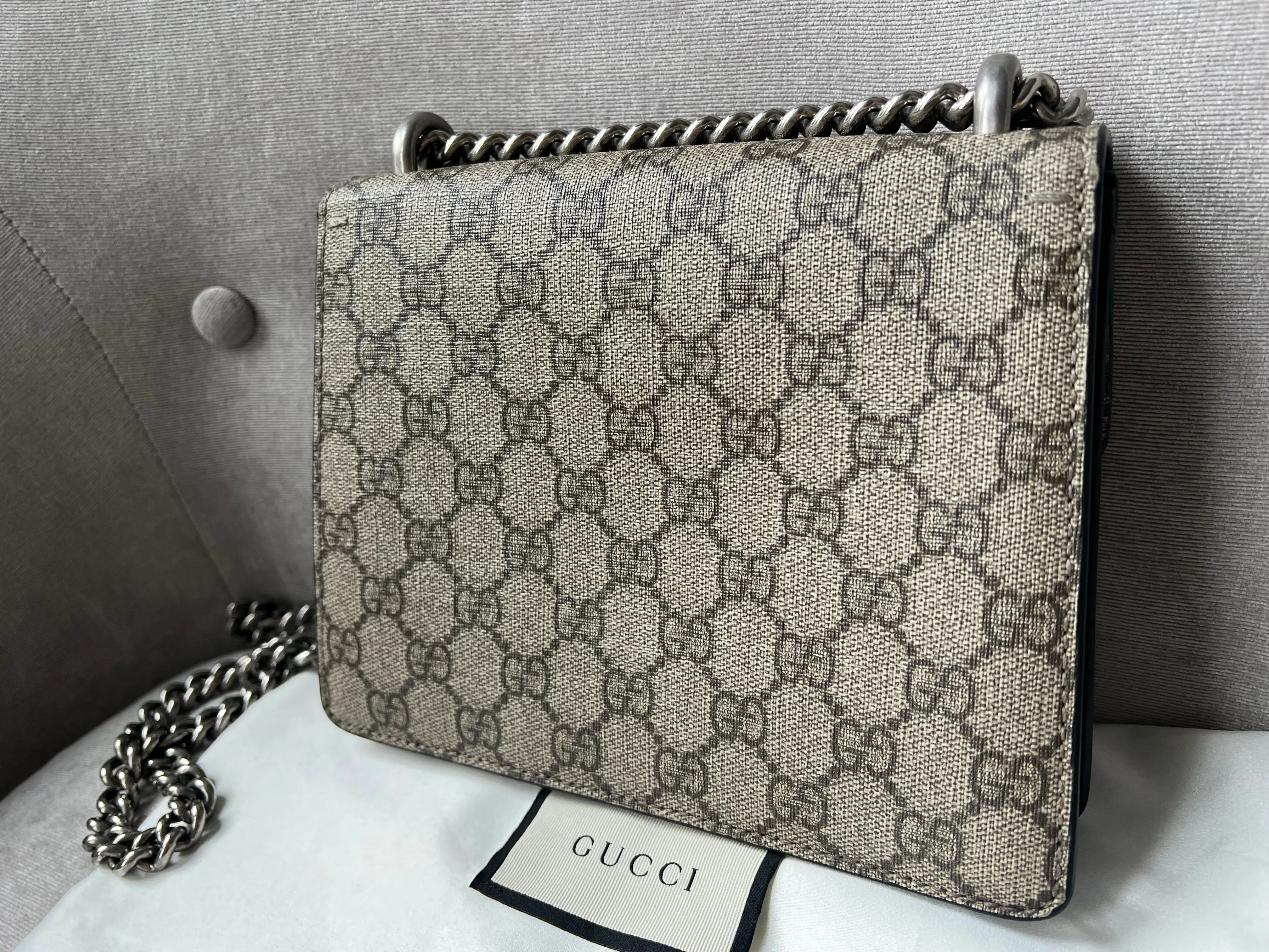 Gucci Dionysus GG Supreme Mini Shoulder Bag (RRP ??1,700)