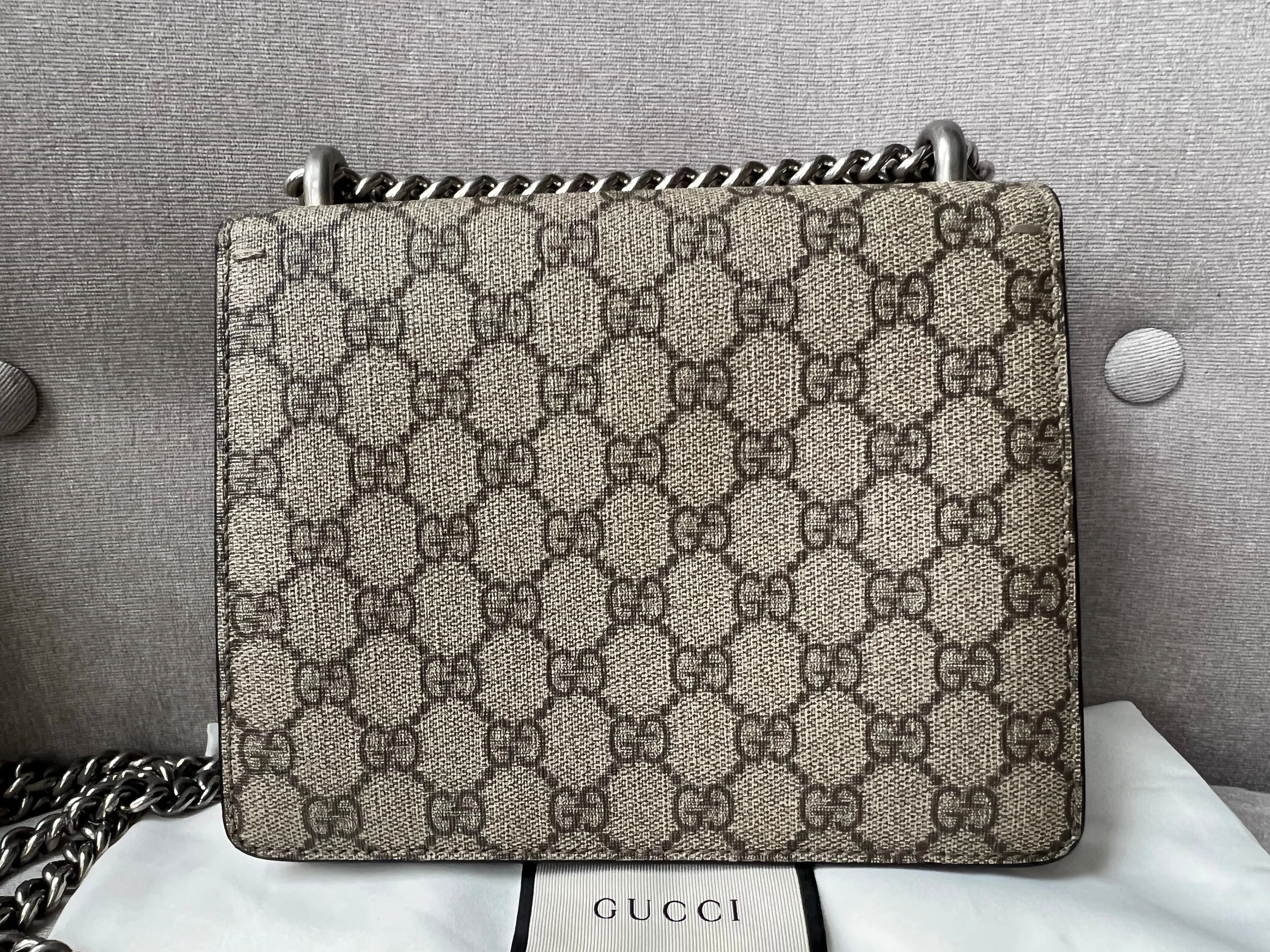 Gucci Dionysus GG Supreme Mini Shoulder Bag (RRP ??1,700)
