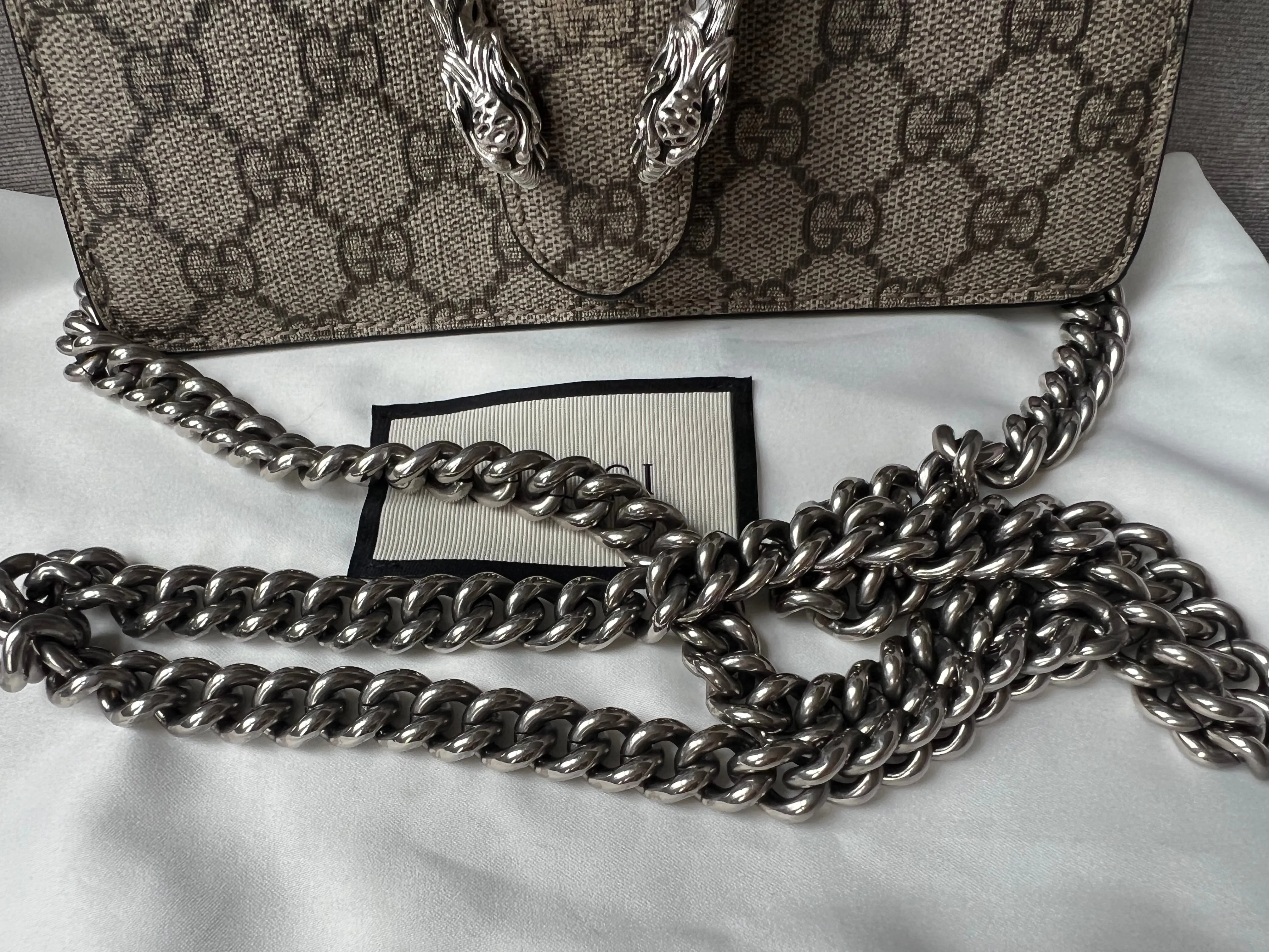 Gucci Dionysus GG Supreme Mini Shoulder Bag (RRP ??1,700)