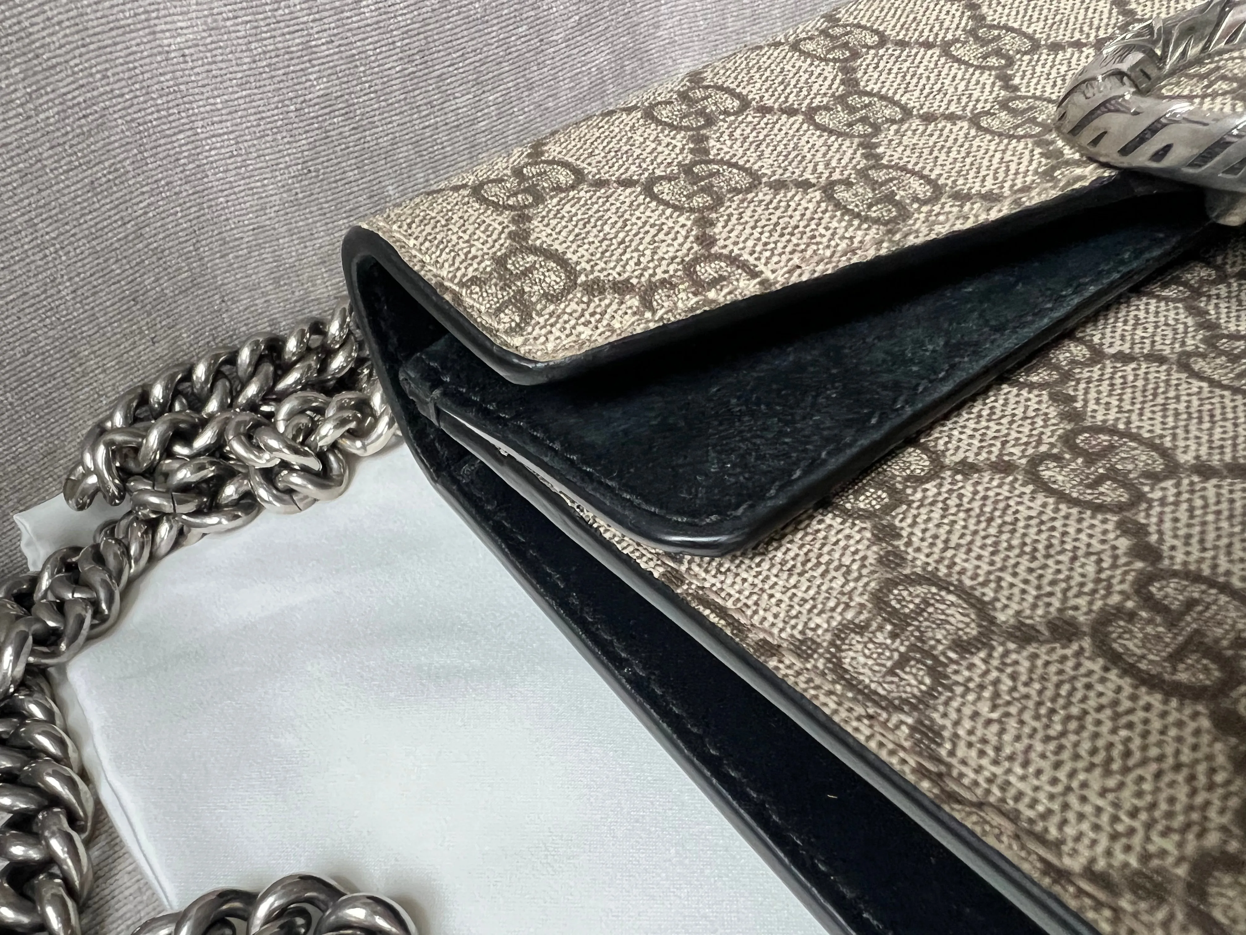 Gucci Dionysus GG Supreme Mini Shoulder Bag (RRP ??1,700)