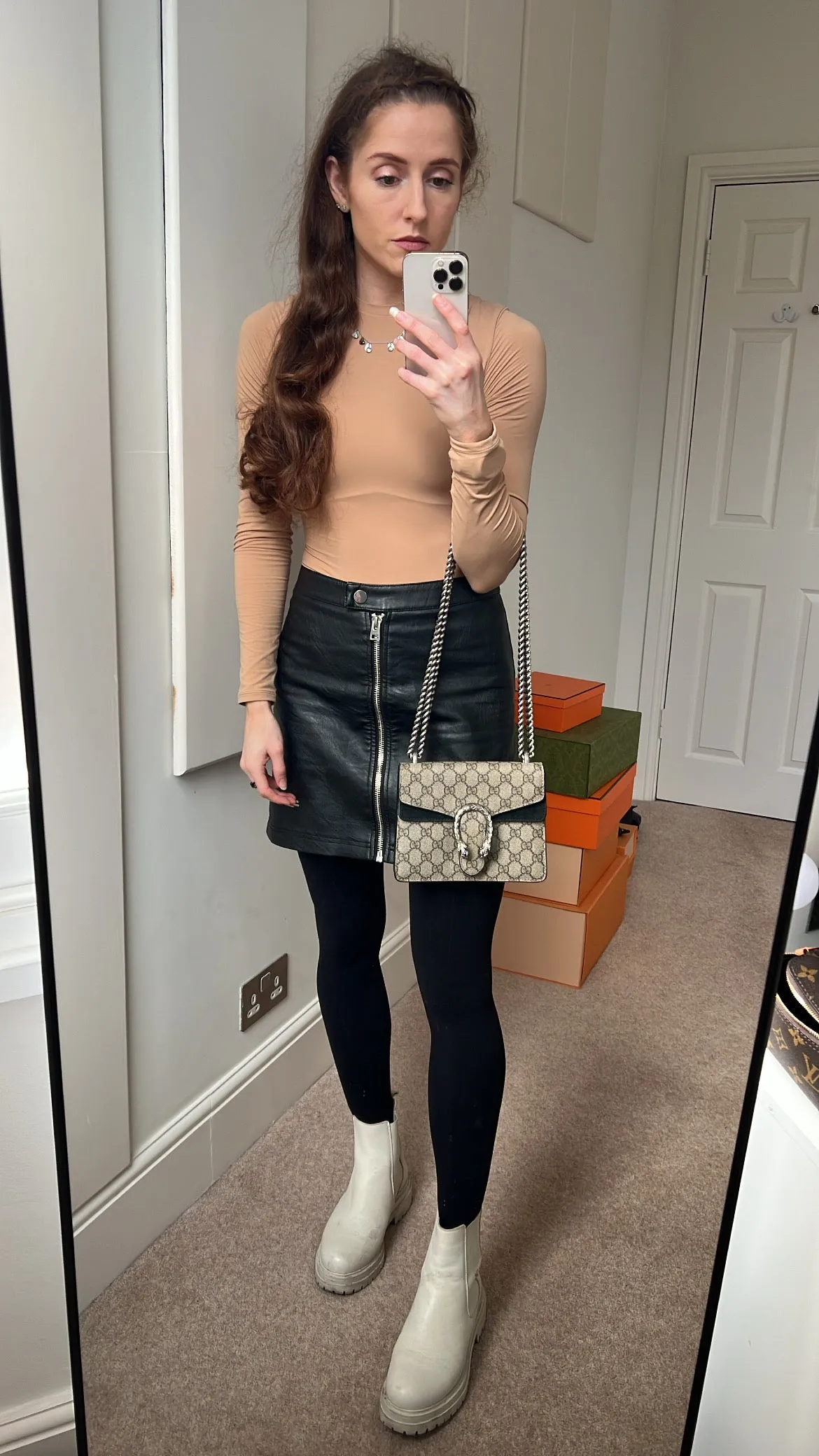 Gucci Dionysus GG Supreme Mini Shoulder Bag (RRP ??1,700)