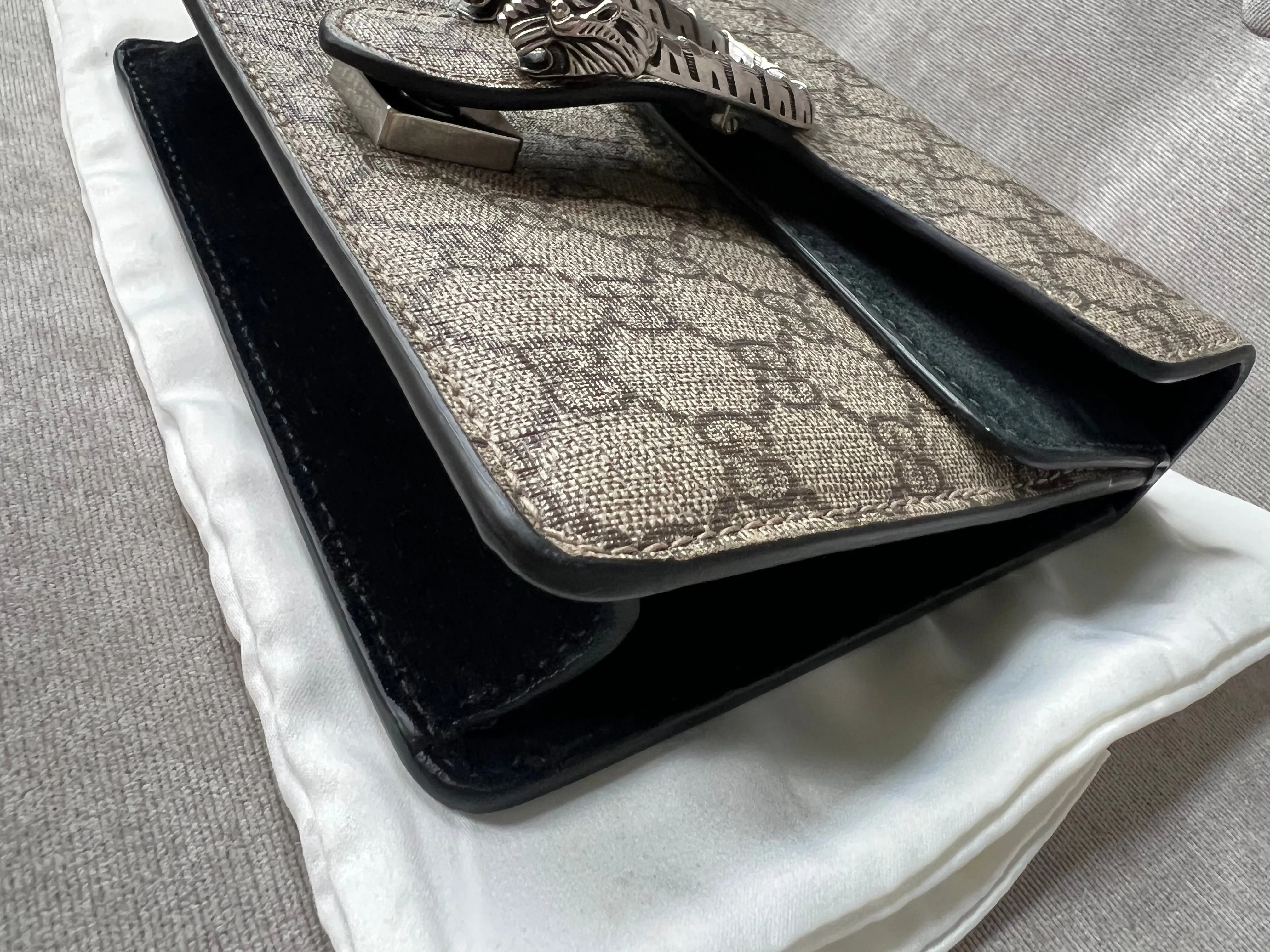 Gucci Dionysus GG Supreme Mini Shoulder Bag (RRP ??1,700)