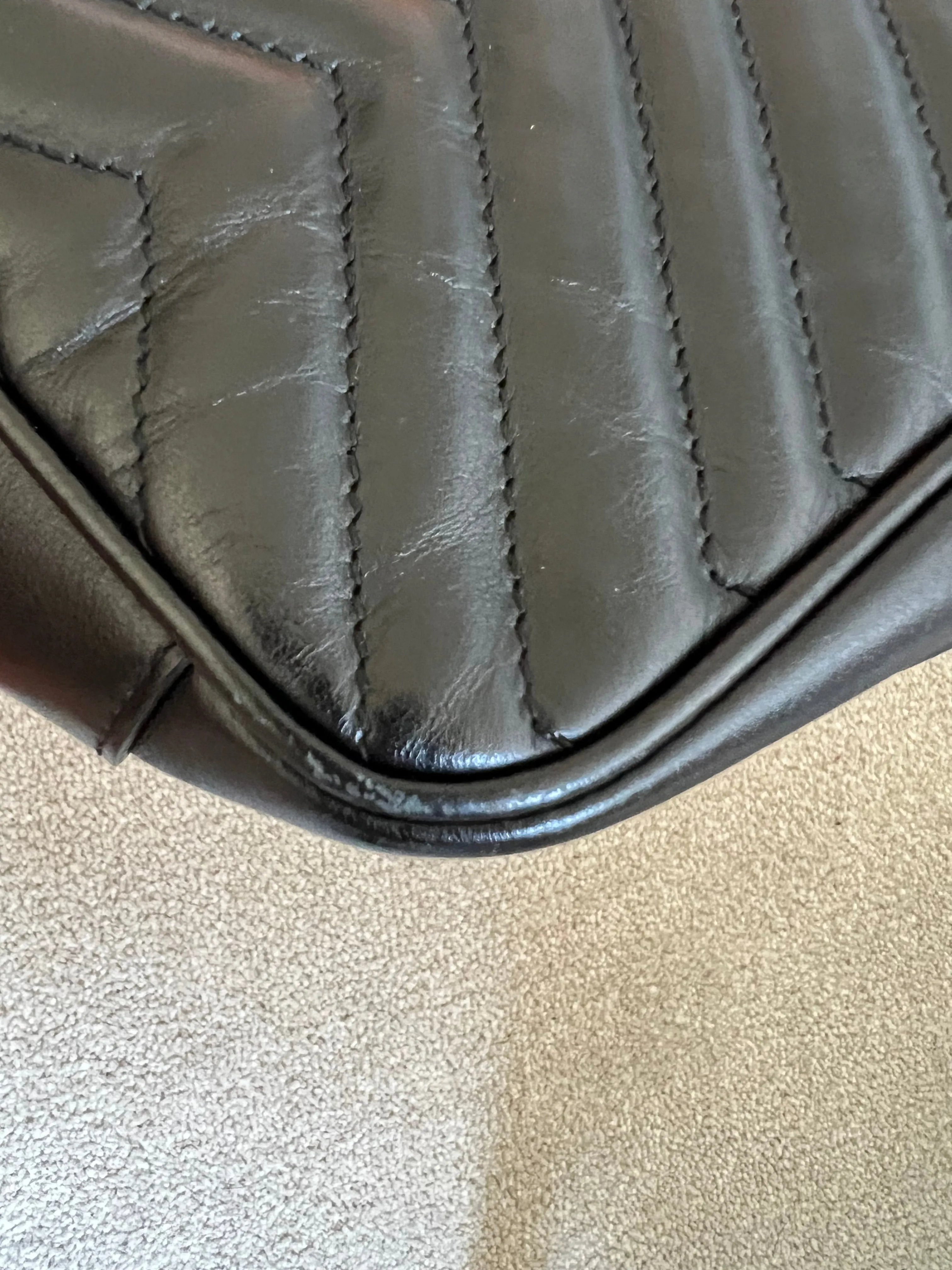 Gucci GG Black Marmont Small Shoulder Bag (RRP ??1890)