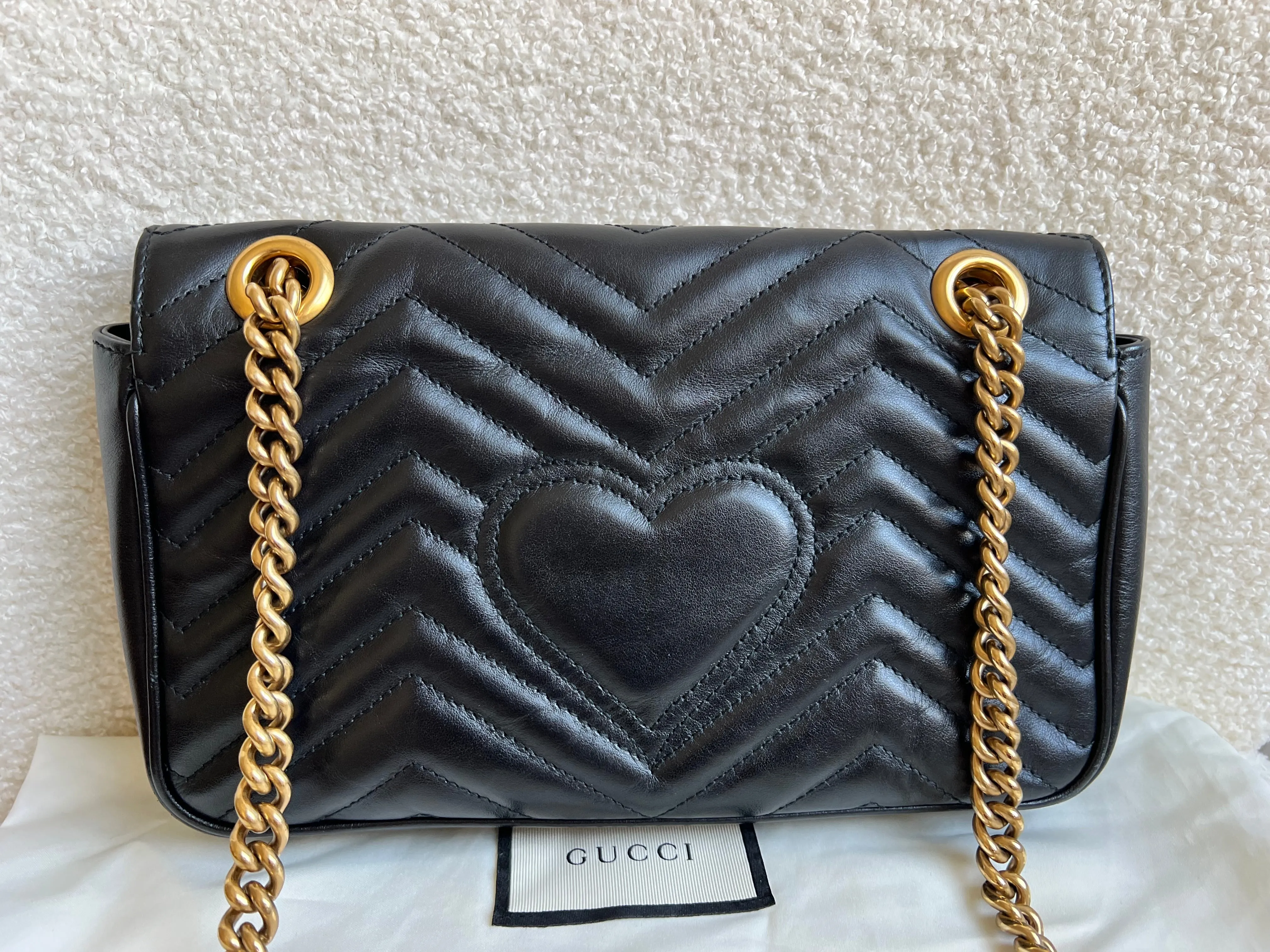 Gucci GG Black Marmont Small Shoulder Bag (RRP ??1890)