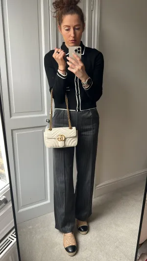 Gucci GG White Marmont Mini Shoulder Bag (RRP ??1,890)