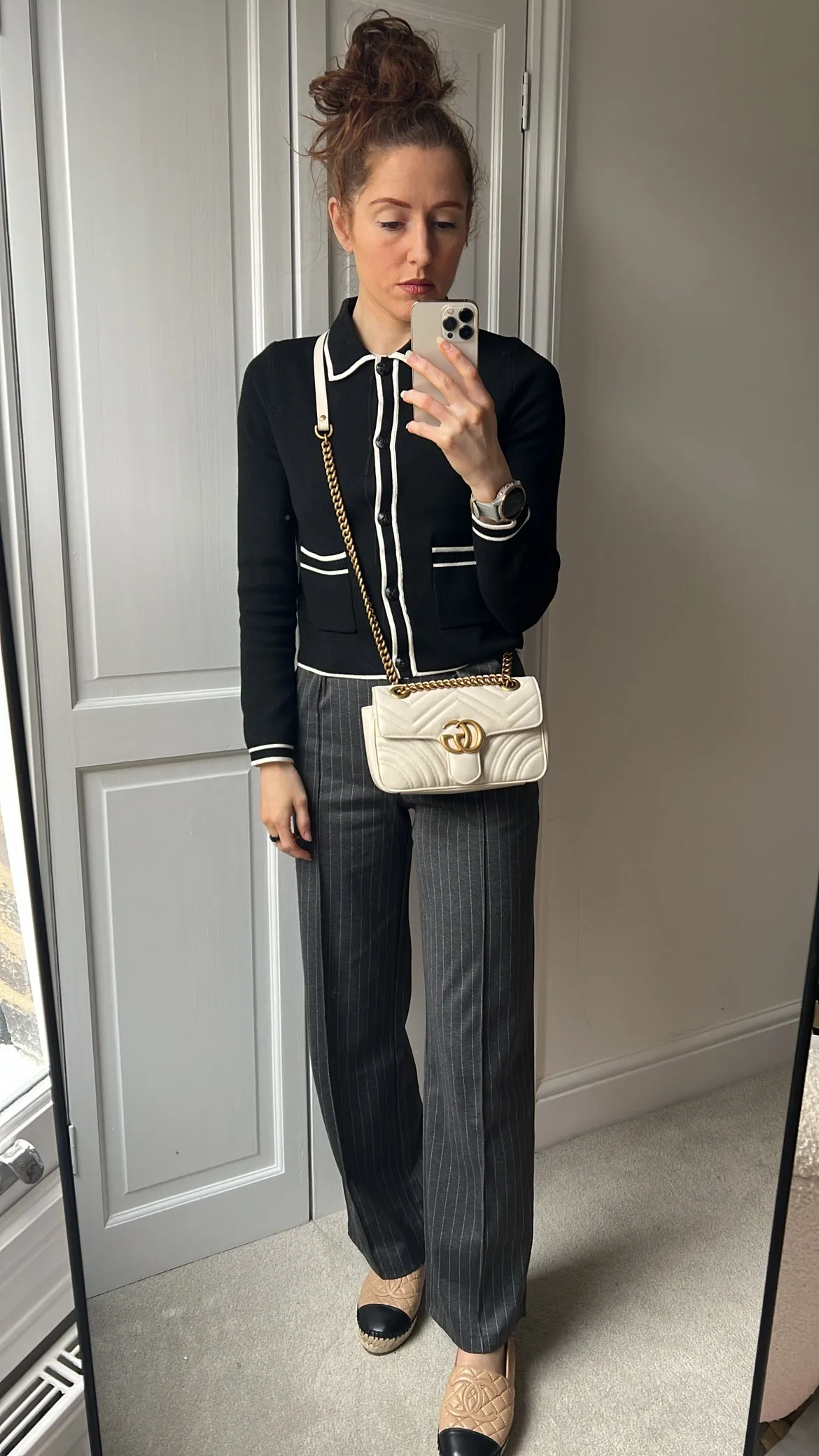 Gucci GG White Marmont Mini Shoulder Bag (RRP ??1,890)