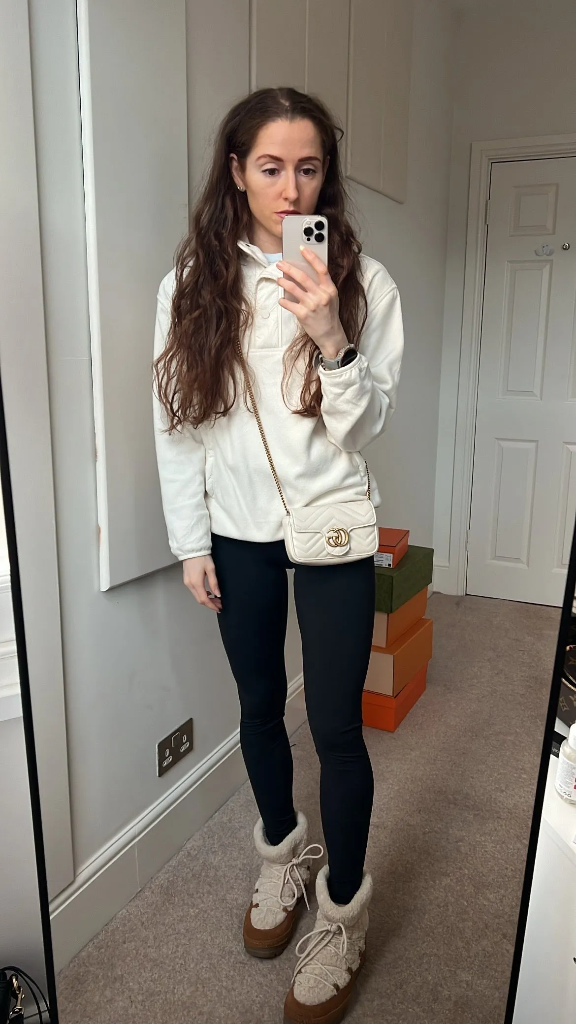 Gucci GG White Marmont Super Mini Shoulder Bag (RRP ??985)