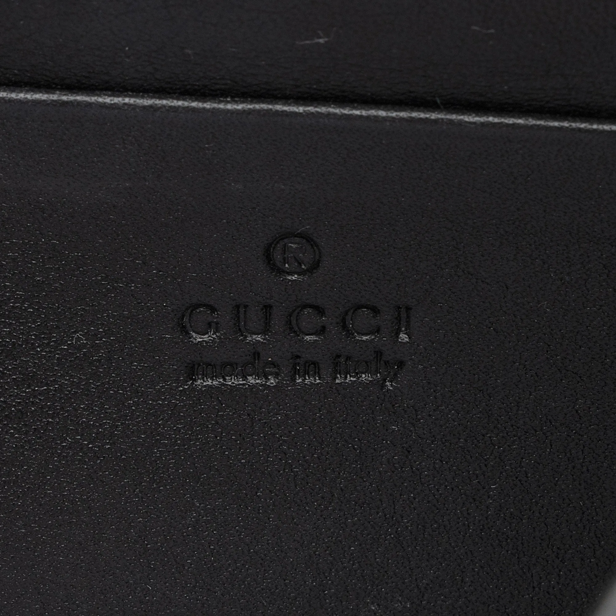 Gucci Matelasse Leather GG Marmont Mini Chain Shoulder Bag (SHF-KHf4XN)