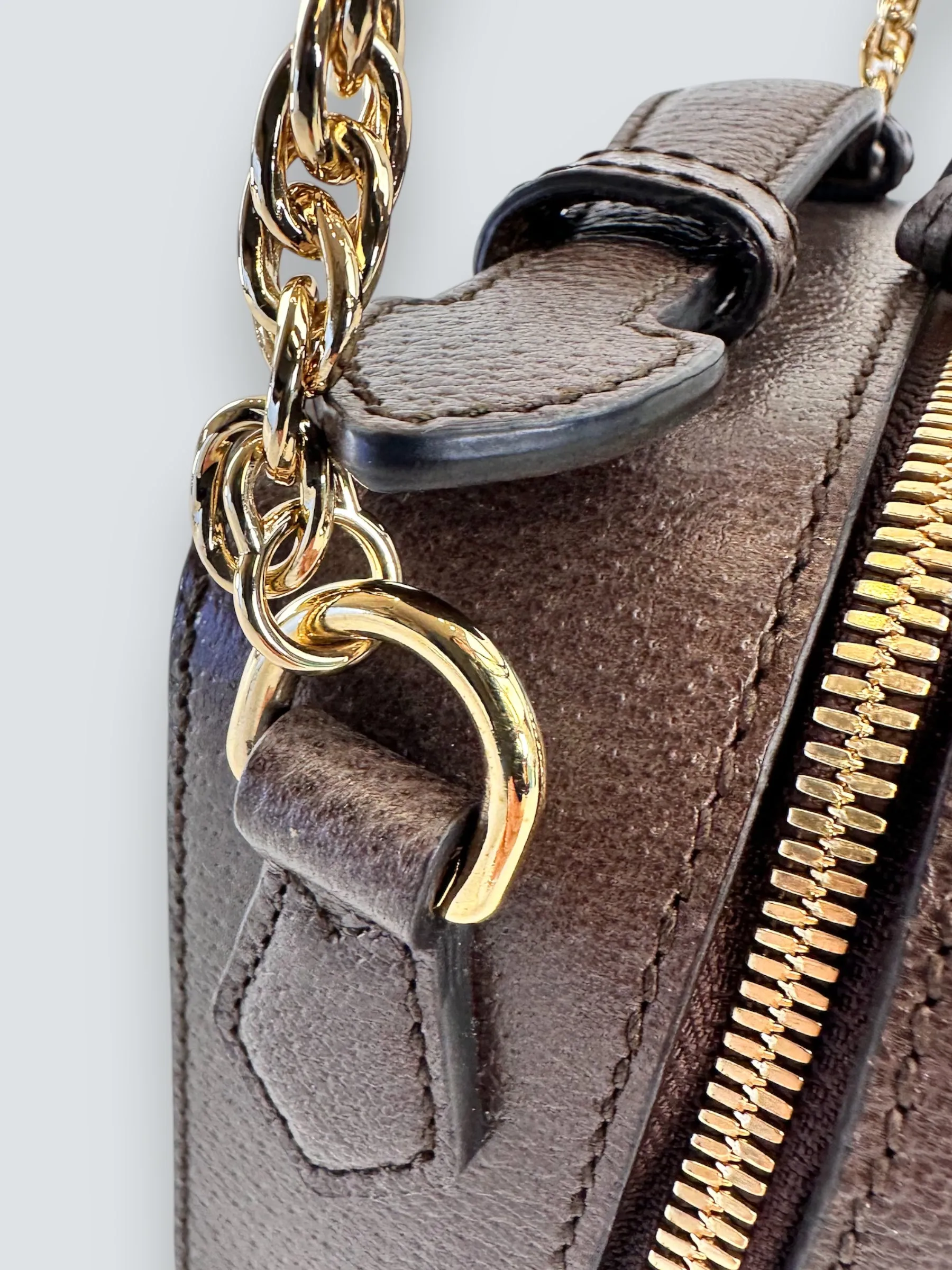Gucci Monogram Canvas Ophidia GG Supreme Box Shoulder Bag