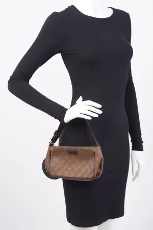 Gucci Shoulder Bag Brown Supreme Canvas Mini