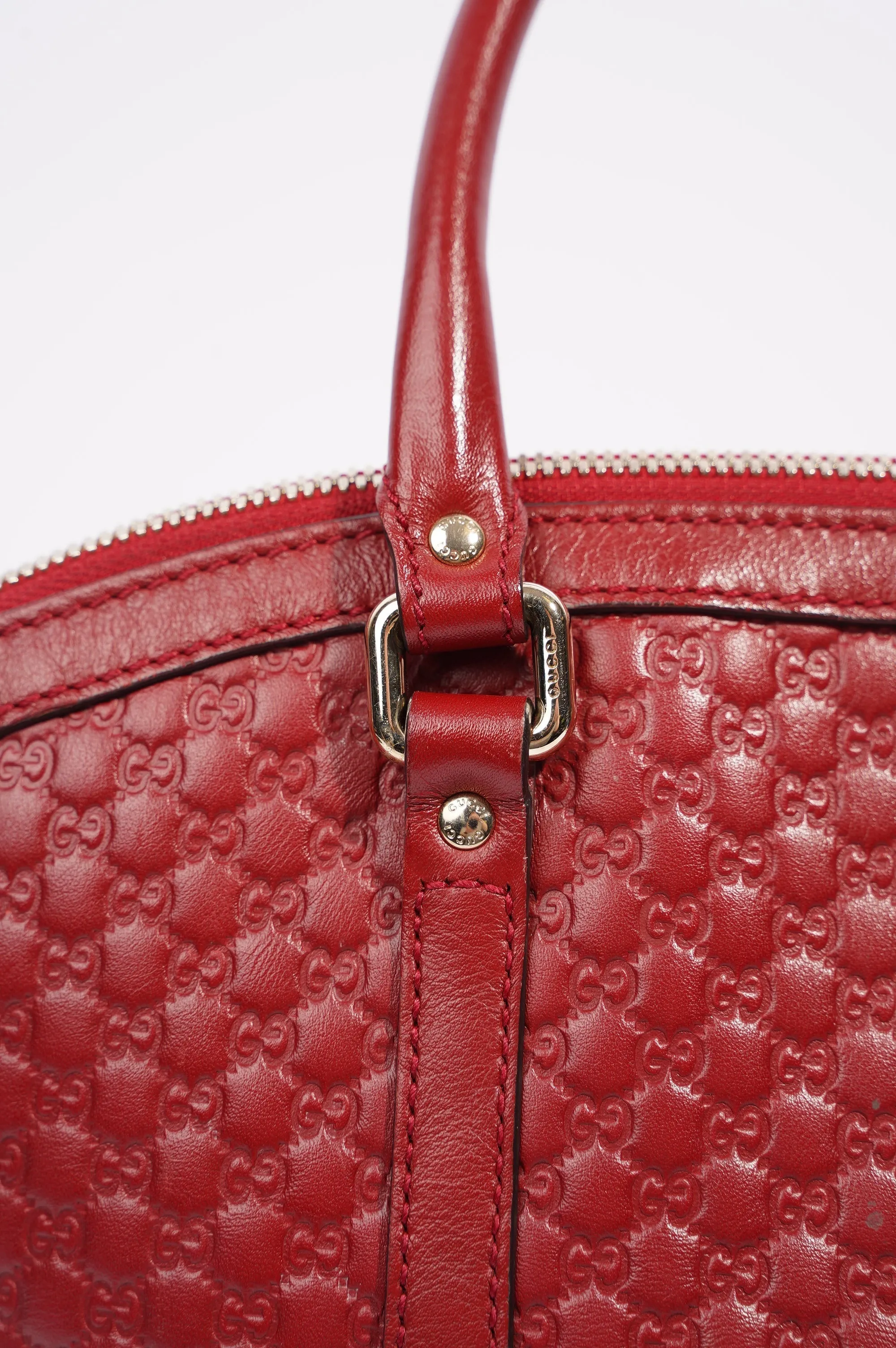 Gucci Womens 2Way Shoulder Bag Red