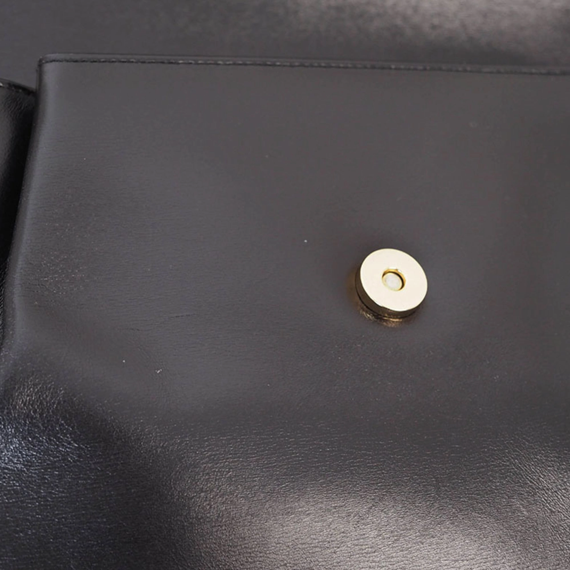 Gucci Black Leather Shoulder Bag ()