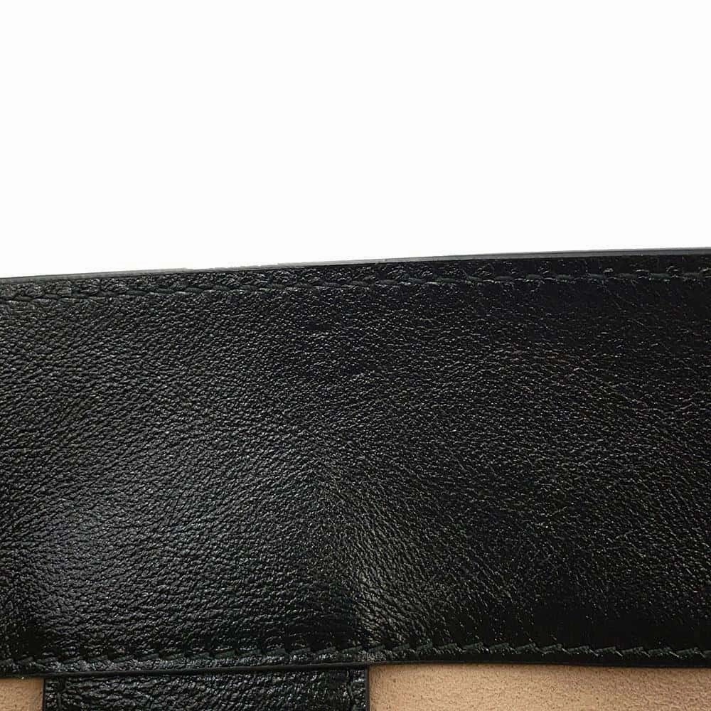GUCCI Cherie Line Raja Tiger Head ChainShoulder Black537219 Leather