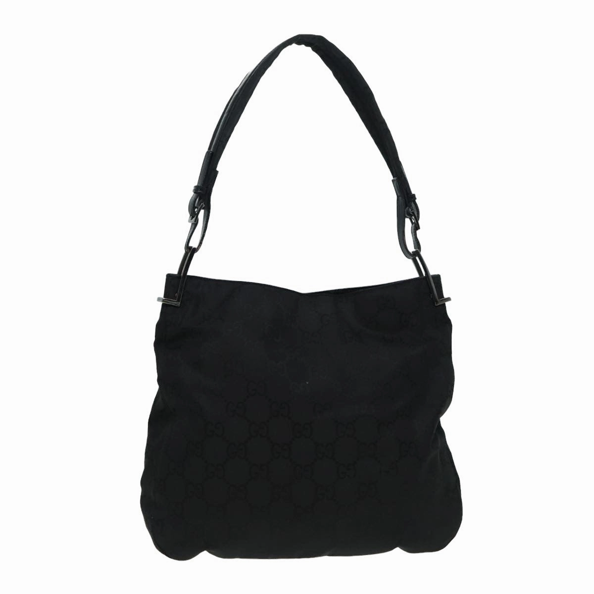 GUCCI GG Canvas Shoulder Bag Black 001 3166 1705  bs15620