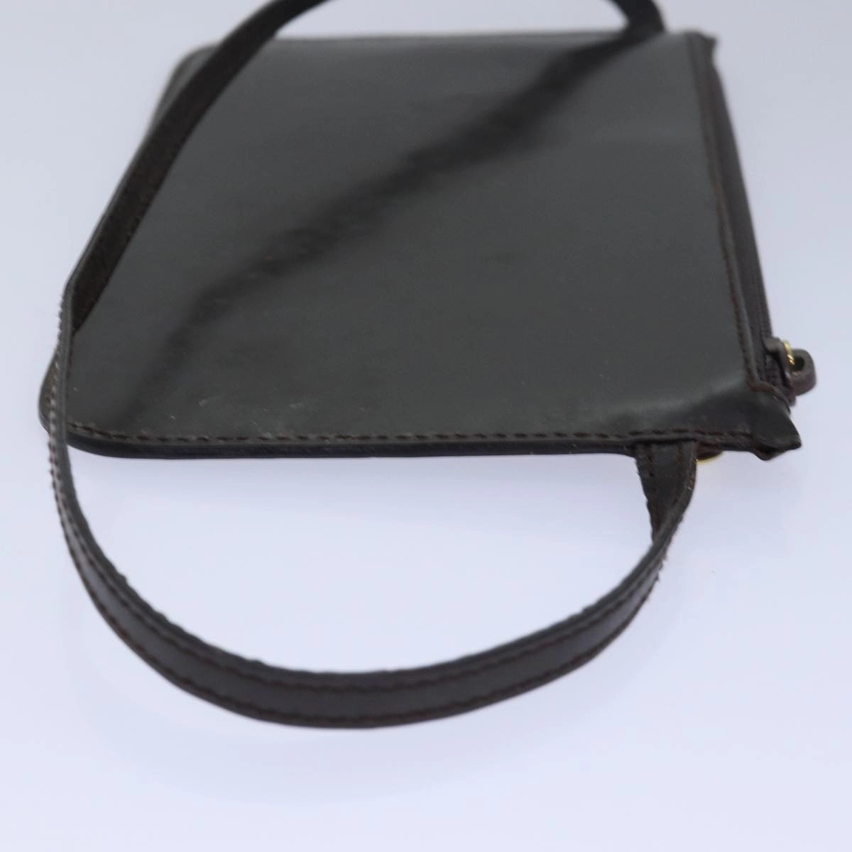 GUCCI GG Canvas Shoulder Bag Leather 2Set Brown Black  bs15480