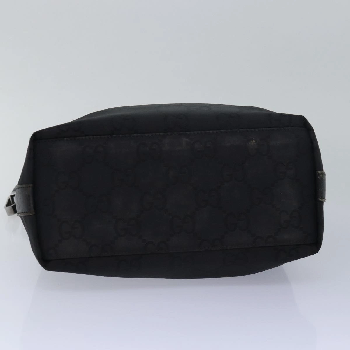 GUCCI GG Canvas Shoulder Bag Leather 2Set Brown Black  bs15480