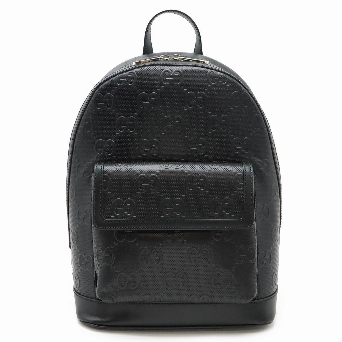 Gucci GG Embossed Leather Backpack