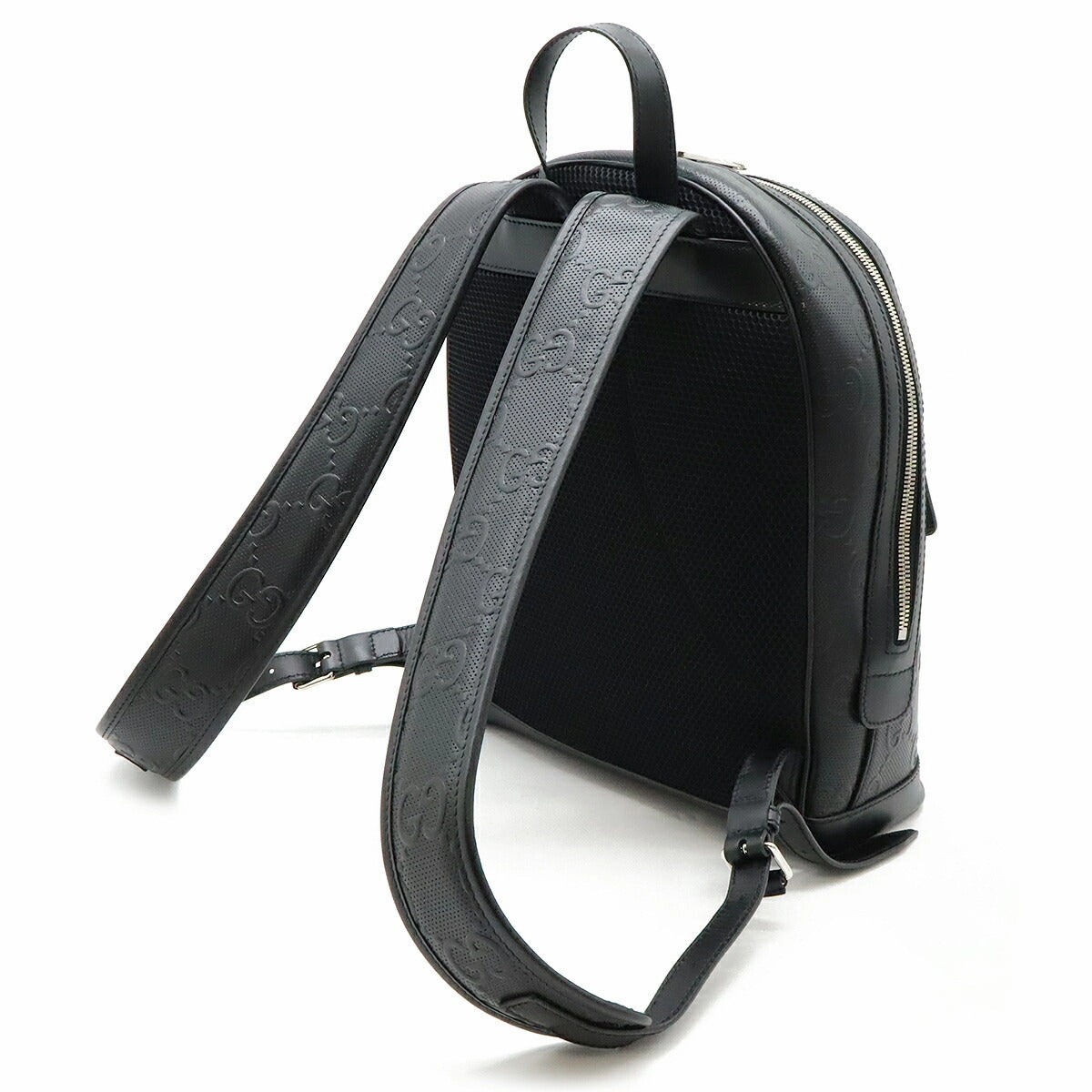 Gucci GG Embossed Leather Backpack