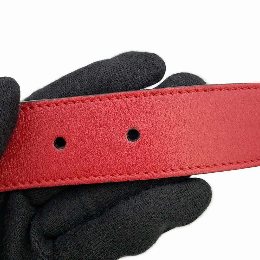 GUCCI GG Marmont Crossbody Bag Red476434 Leather
