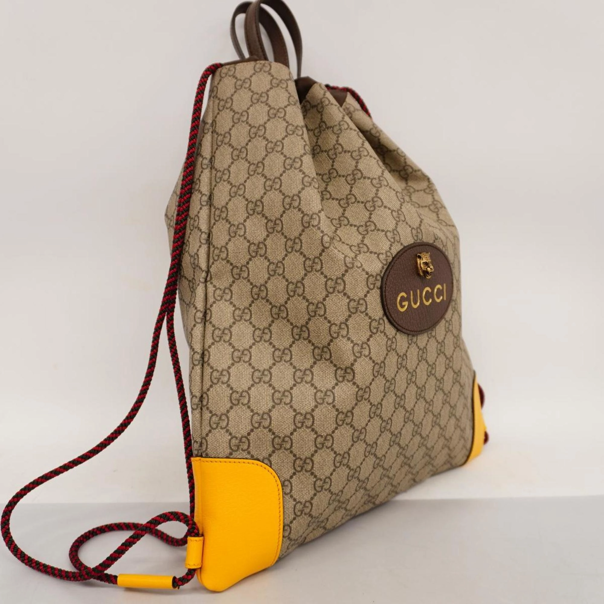 Gucci Gg Supreme  Canvas Backpack Bag ()